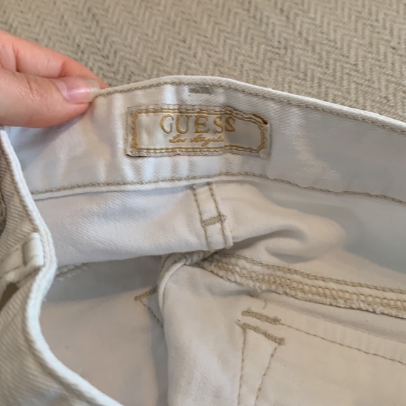 White Denim shorts - Picture 4 of 4